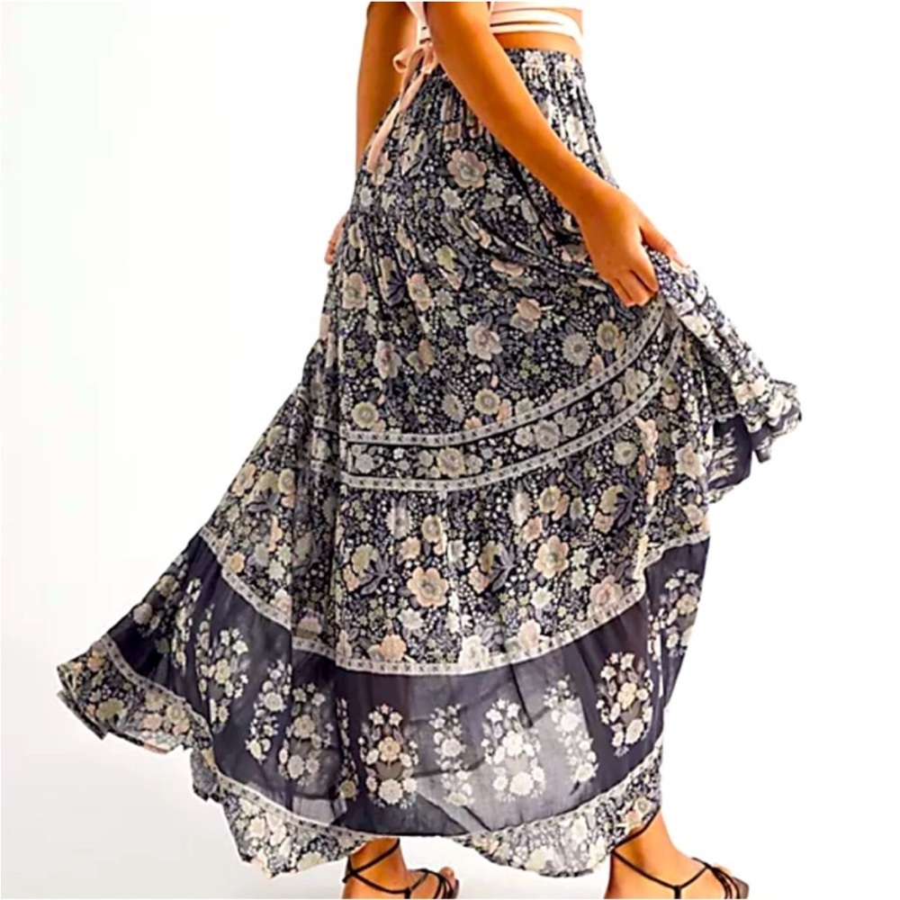 🌺ISO🌺 Spell Juniper Maxi Skirt in Charcoal in xxs or xs. Do Not Buy